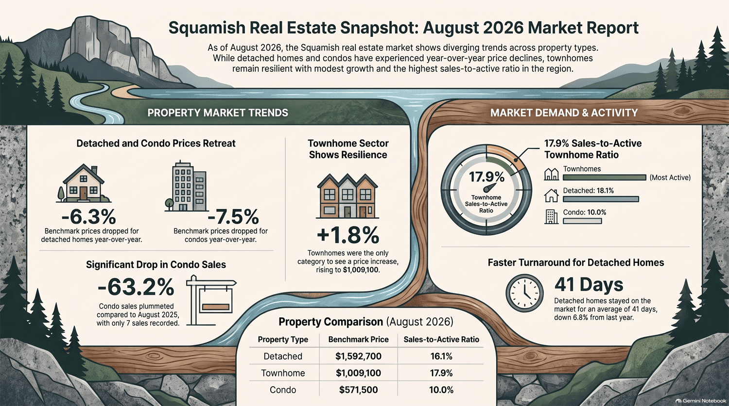 Squamish Real Estate Report August 2026